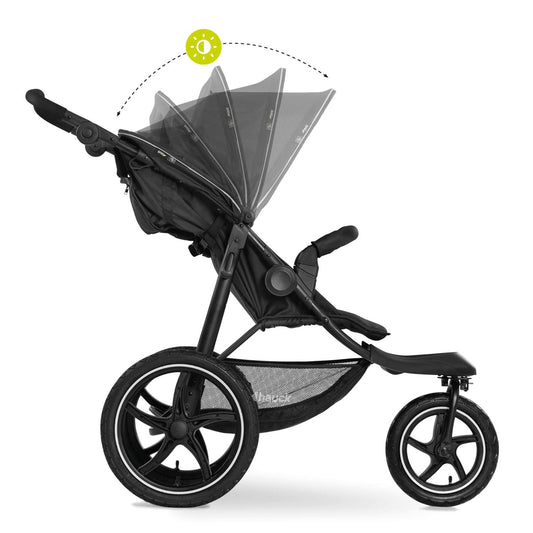 hauck Runner 2 Dreirad Buggy 0–22 kg, Schwarz